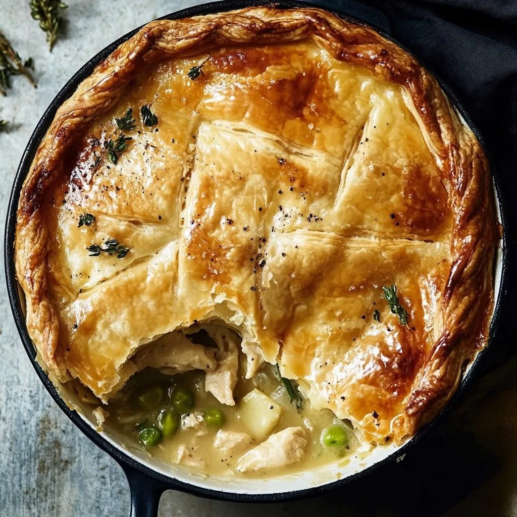Chicken and Leek Pot Pie