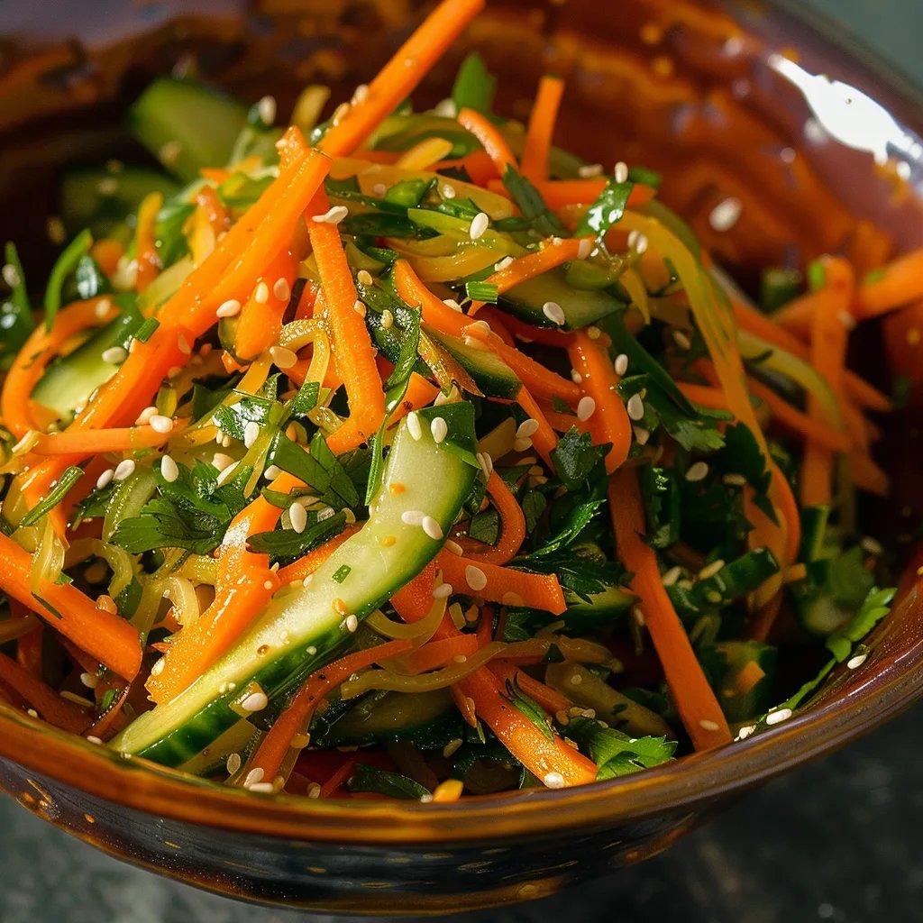 Cucumber Carrot Salad