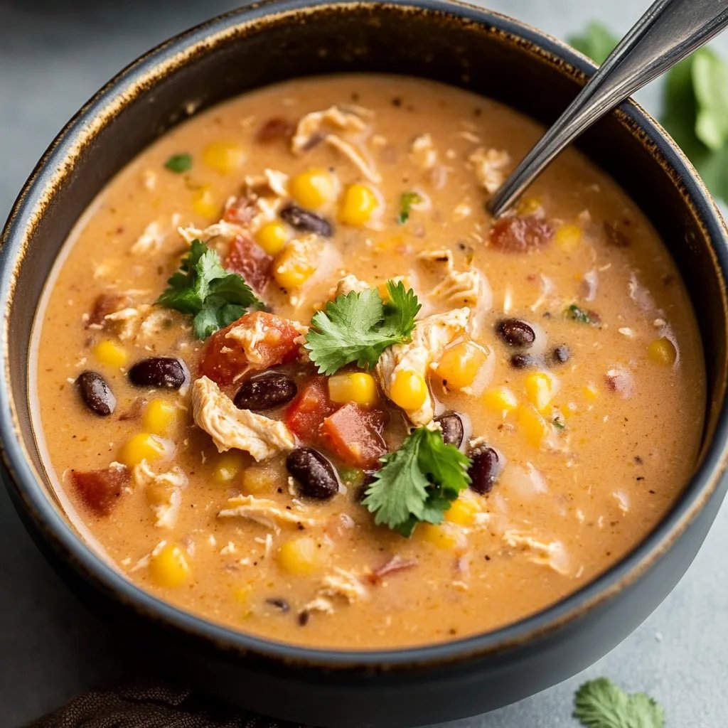 Easy Chicken Taco Soup