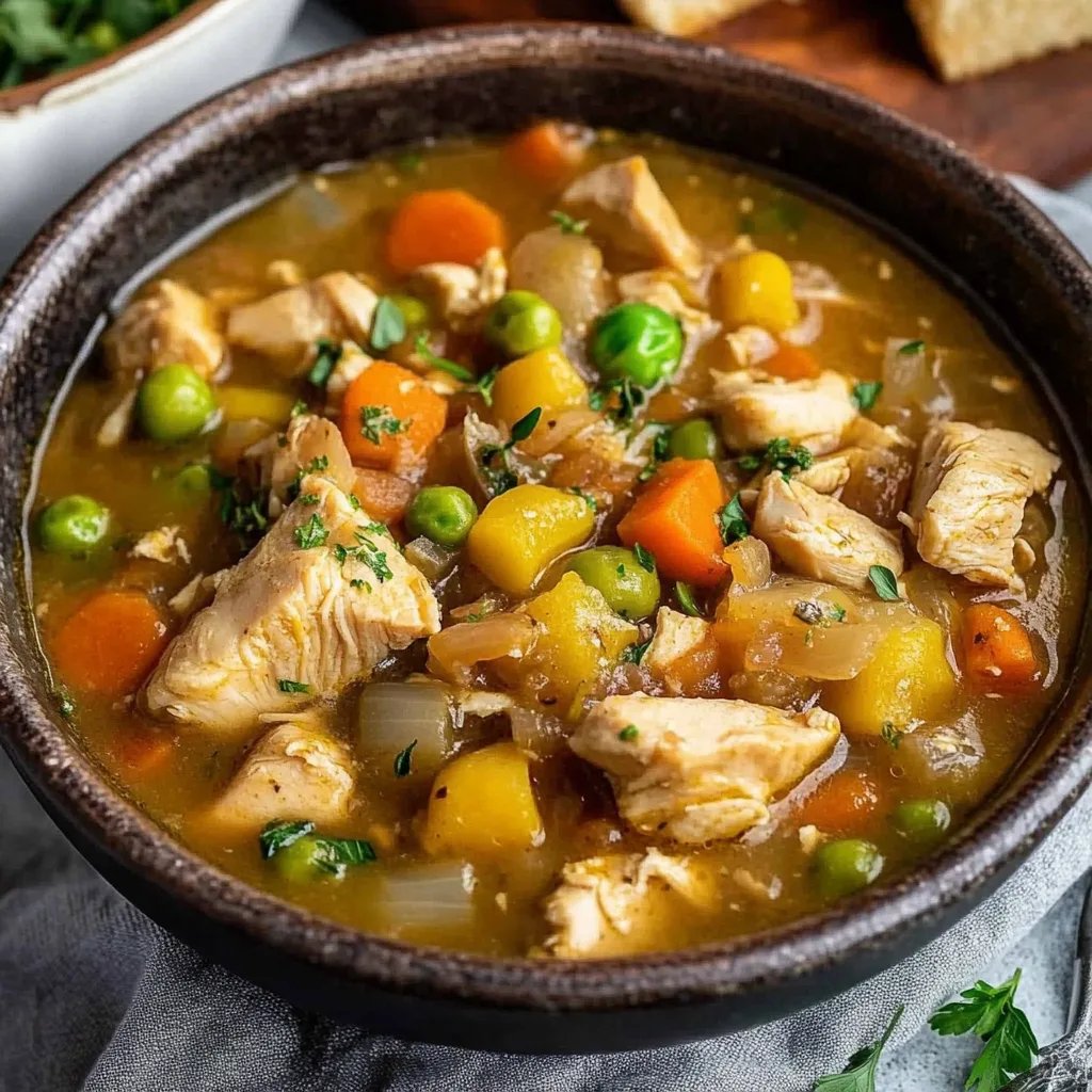 Slow Cooker Chicken Stew