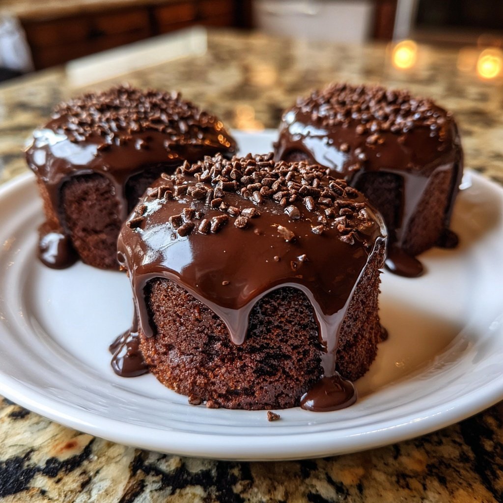 Mocha Fudge Cupcake Heaven