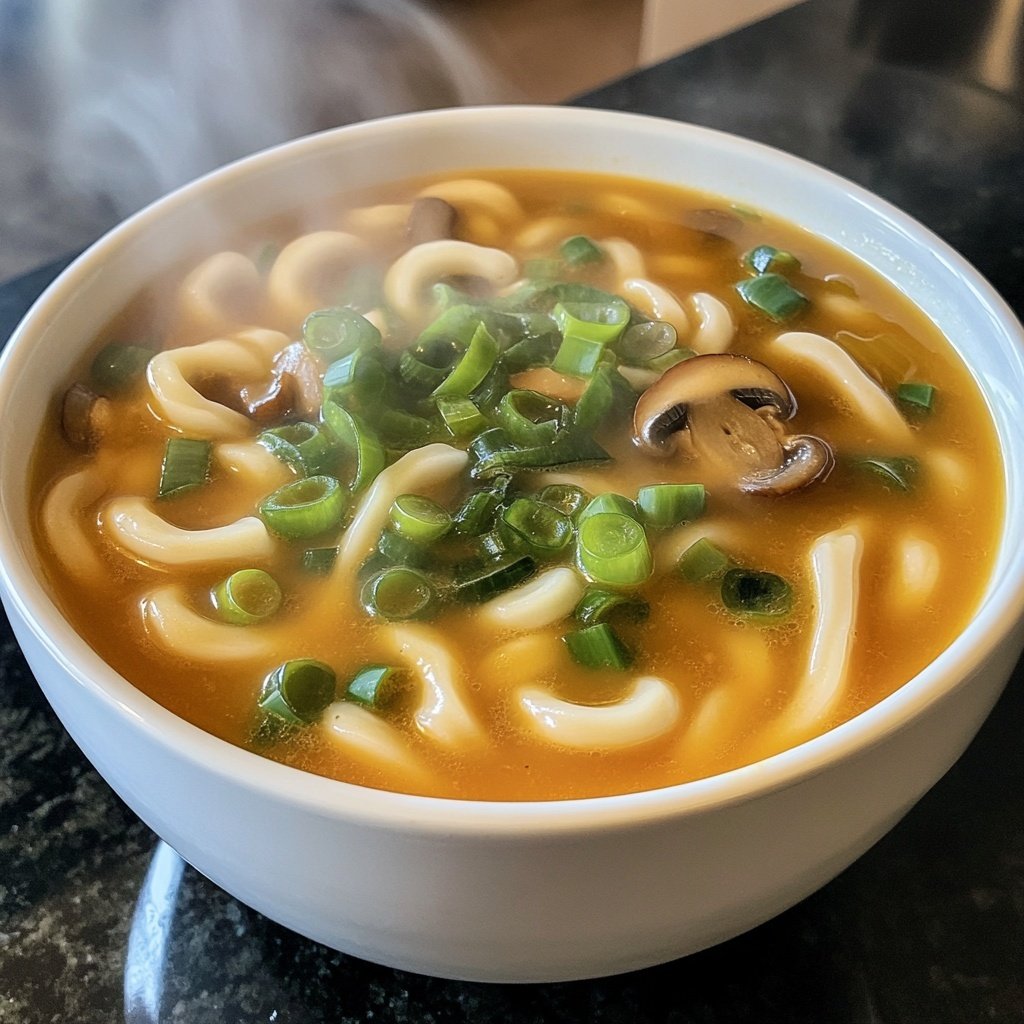 CREAMY MISO UDON SOUP