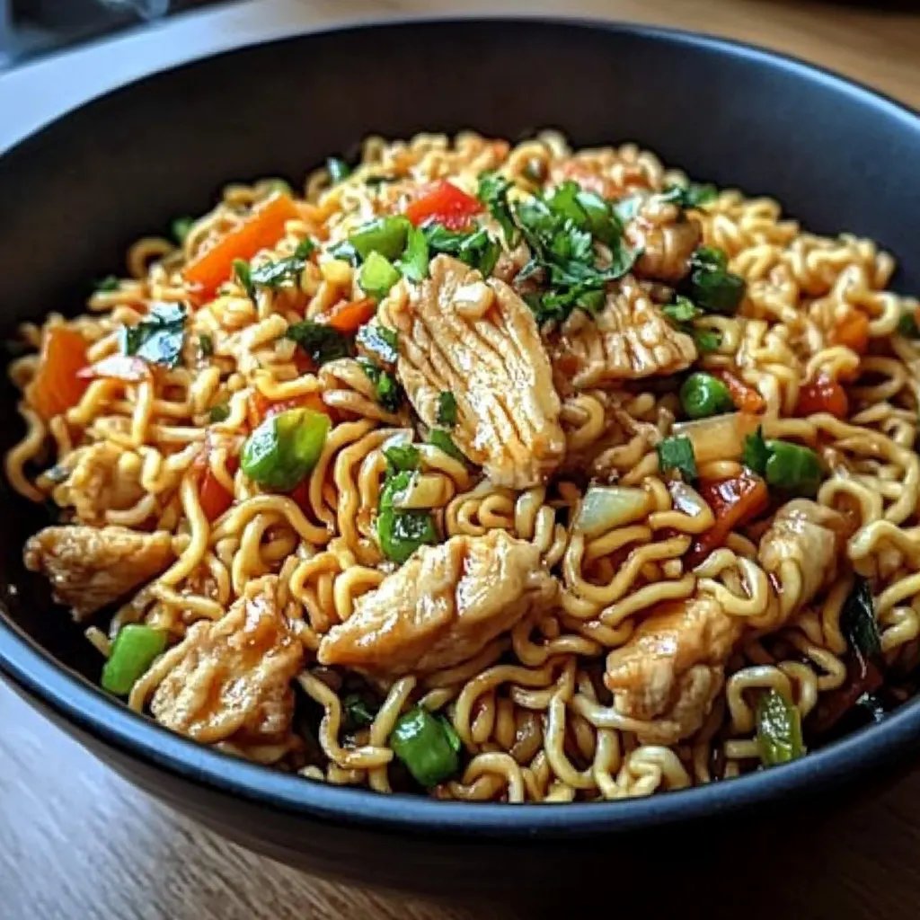 Chicken Ramen Stir Fry: An Amazing Ultimate 30-Minute Recipe