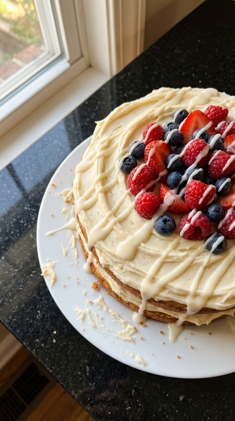 Decadent Vanilla Layer Cake