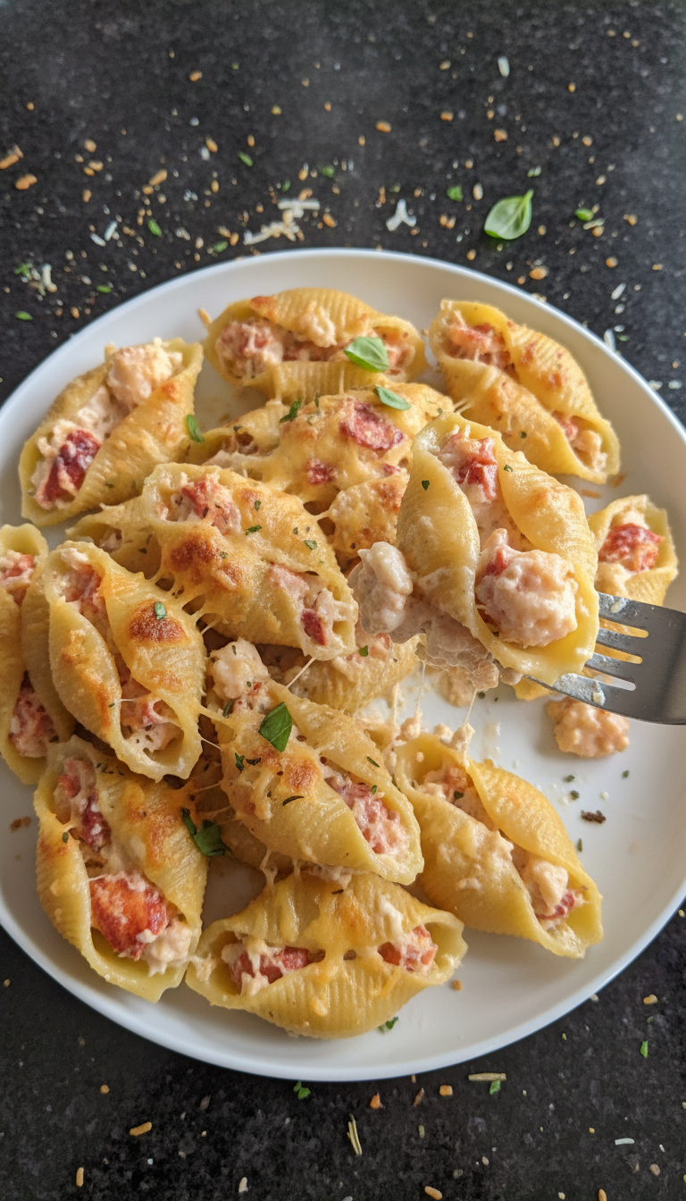 Lobster-stuffed Shells Delight