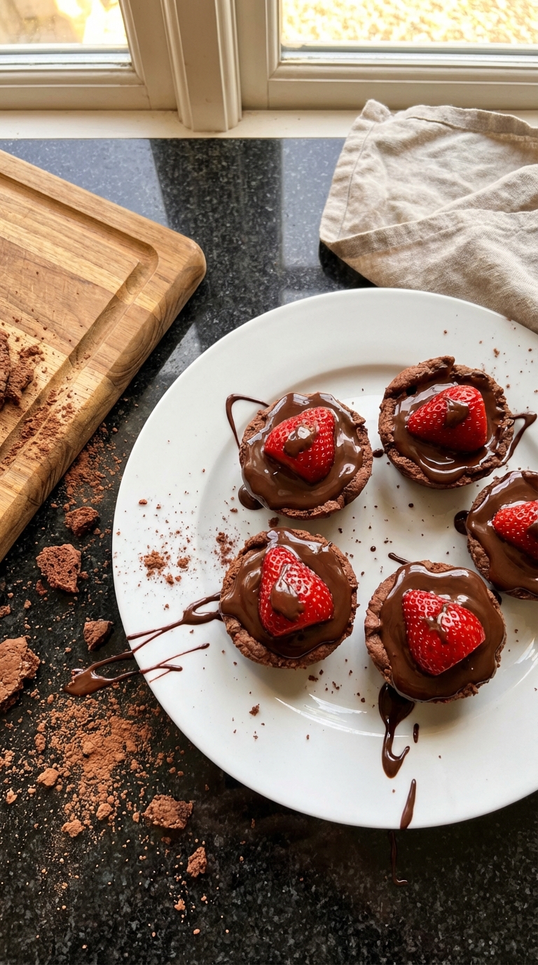 Irresistible Chocolate Strawberry Cups