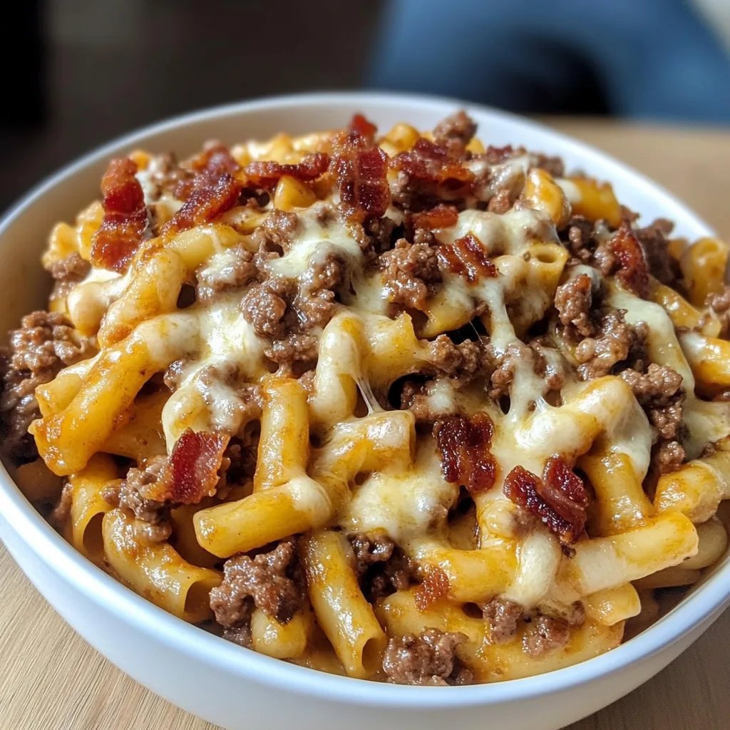 Loaded Bacon Cheeseburger Pasta: An Incredible Ultimate Recipe