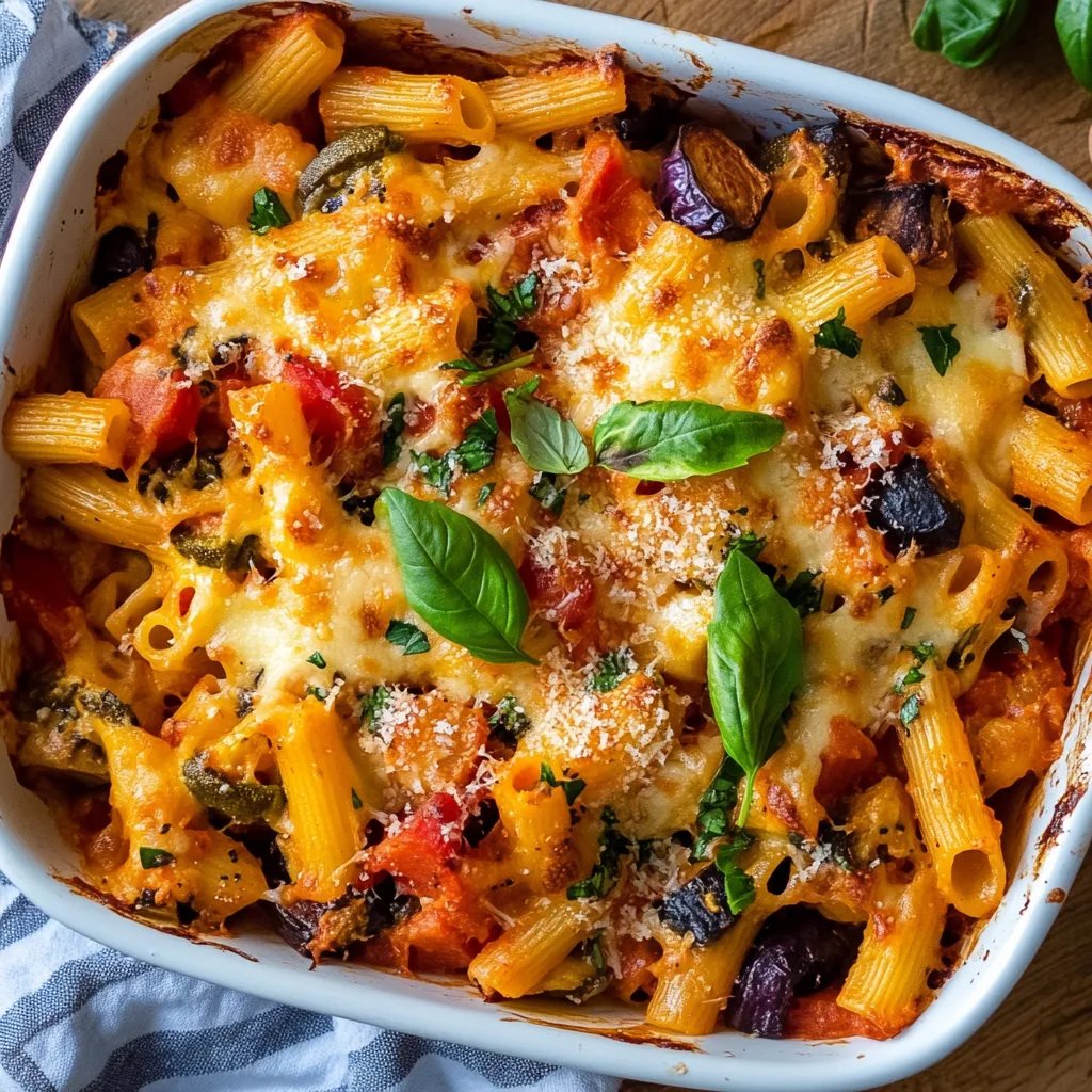 The Best Veggie Pasta Bake