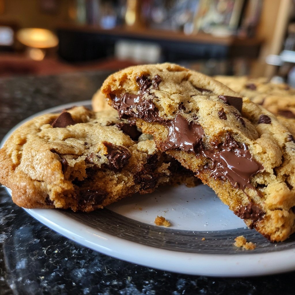 Thick & Chewy Chocolate Chip Cookies