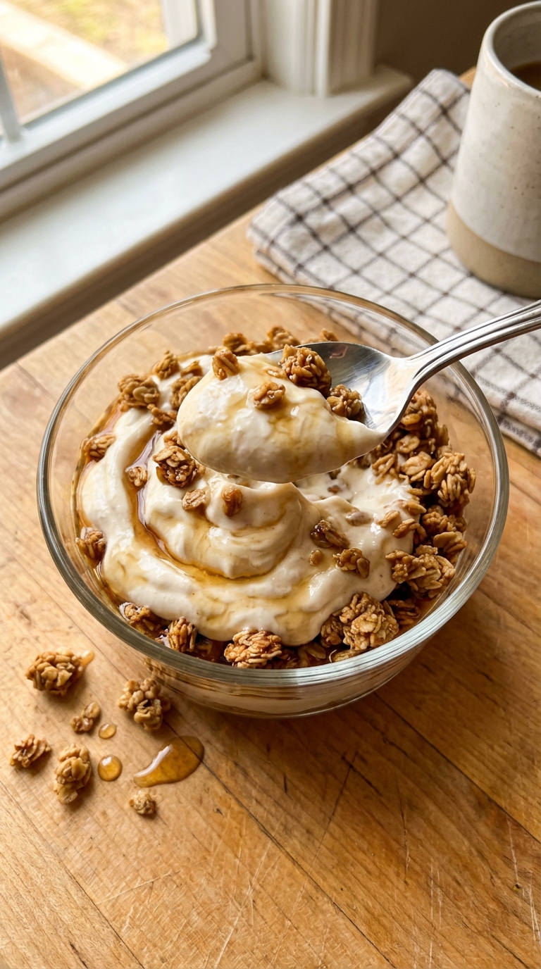 Maple Vanilla Yogurt Parfait