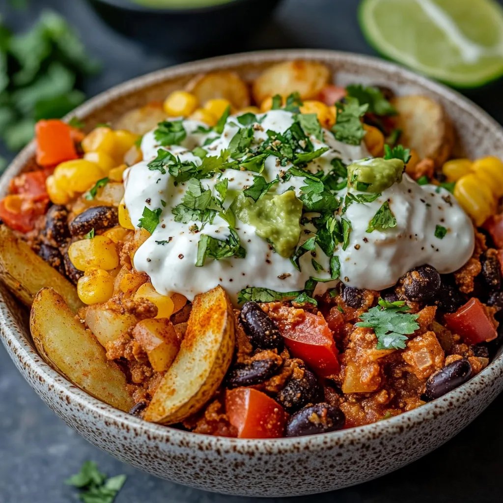 Loaded Potato Taco Bowl: An Incredible Ultimate Recipe