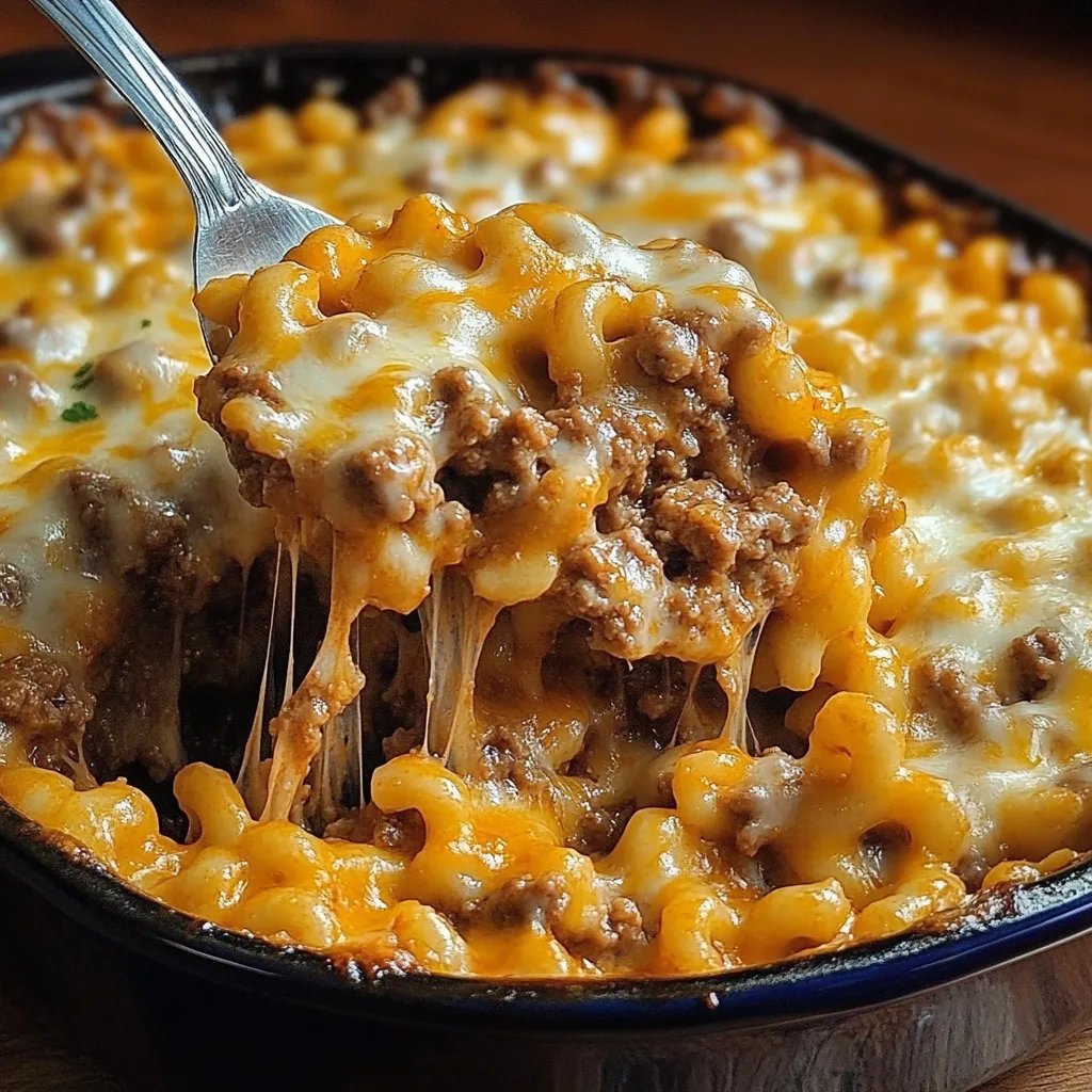 One-Pot Cheesy Hamburger Casserole: An Incredible Ultimate Recipe