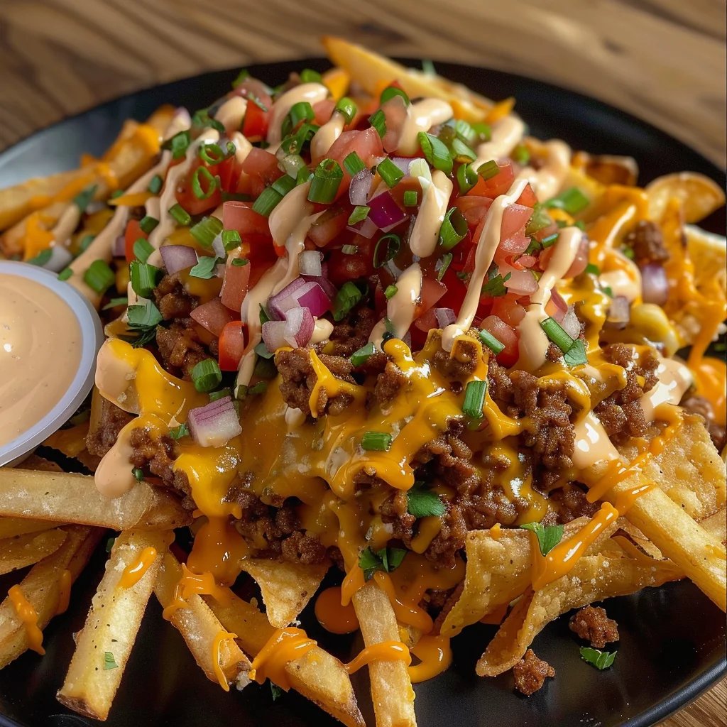 7 Layer Taco Bell Nacho Fries