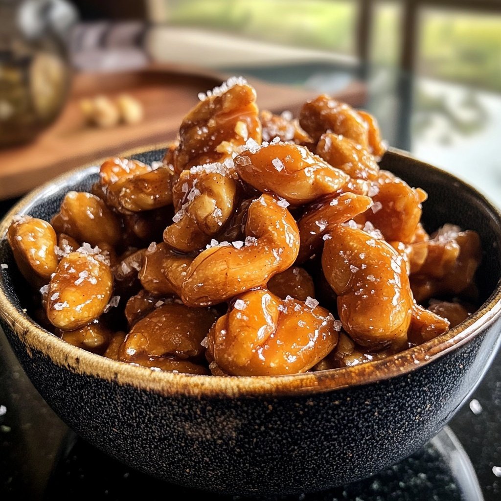 Buttered Toffee Candied Nuts