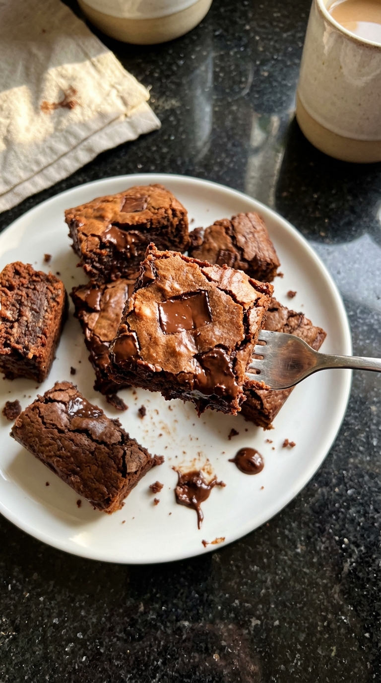 Chocolate Chip Sourdough Brownies