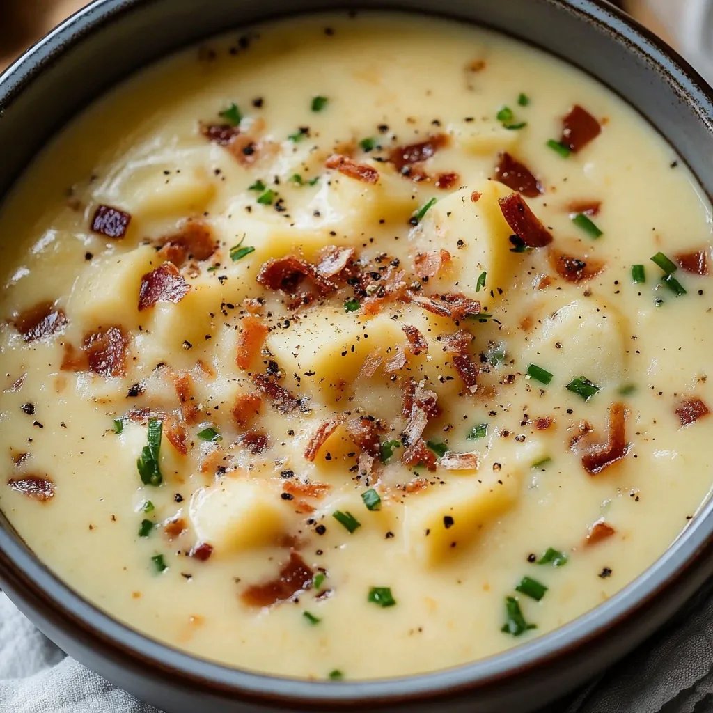 The Best Homemade Loaded Potato Soup