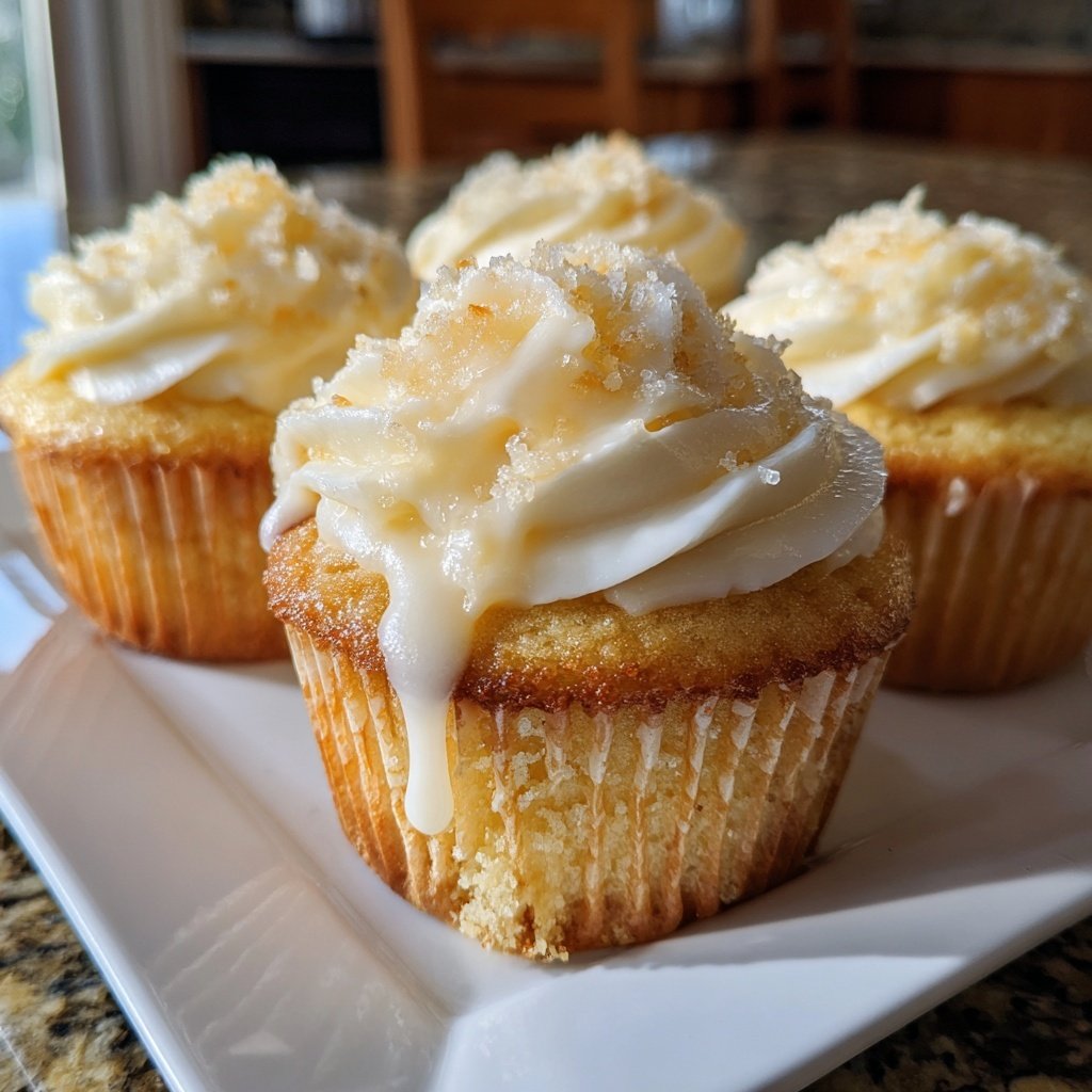 One-Bowl Vanilla Cupcakes with Buttercream Frosting
