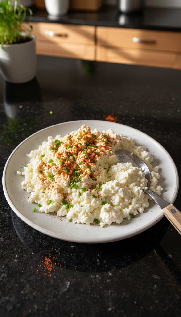 Cottage Cheese with Spices