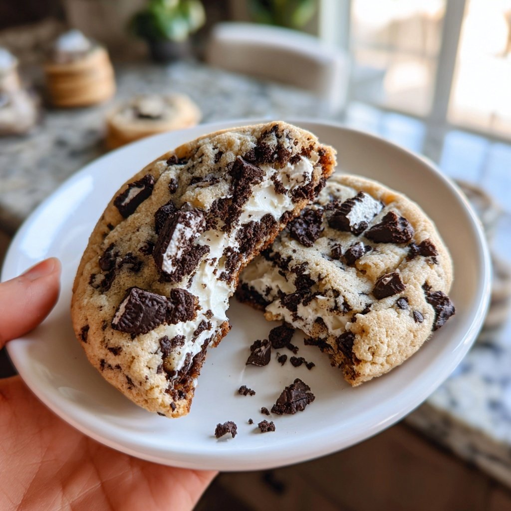 Cake Mix Oreo Cookies
