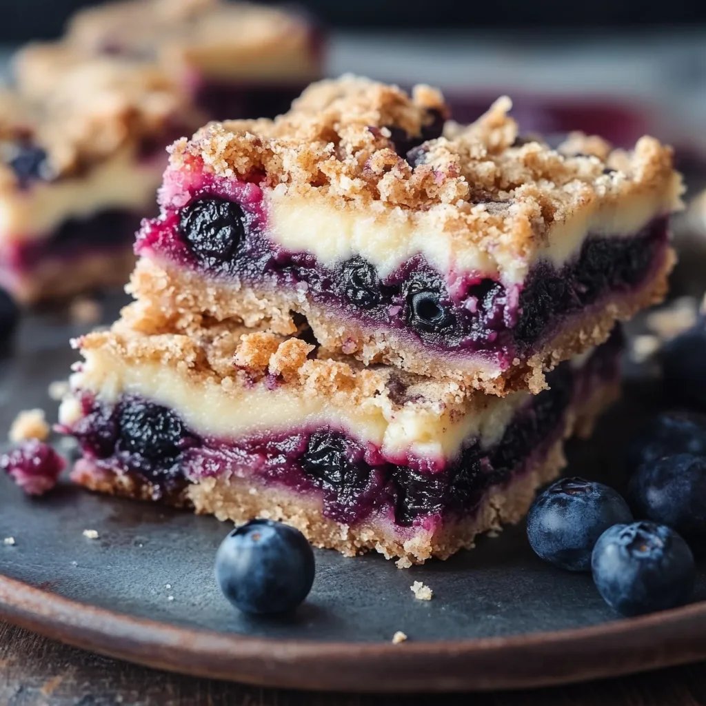 Blueberry Cream Cheese Bars