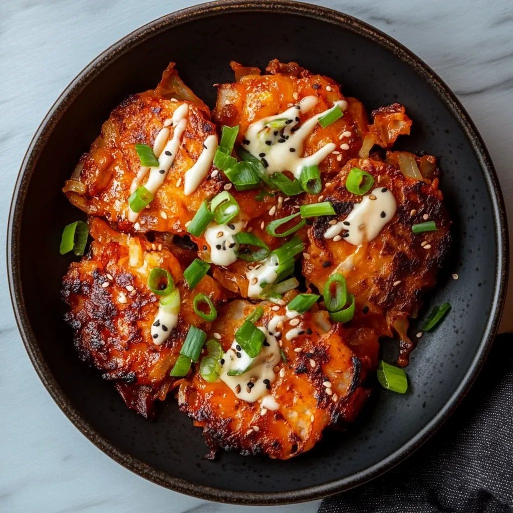 Kimchi Hash Browns