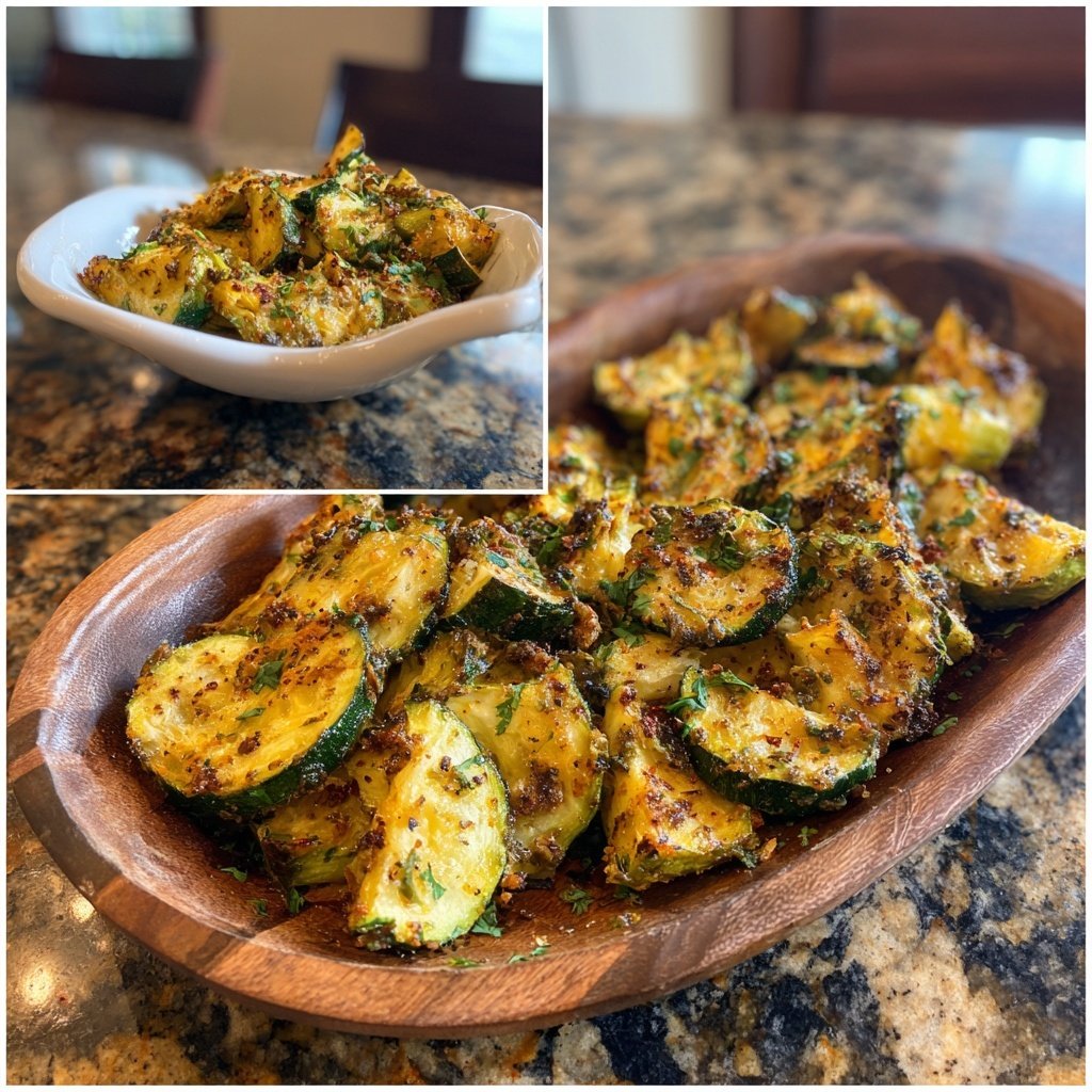 Baked Zucchini and Chickpeas