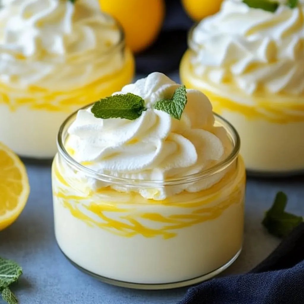 No Bake Lemon Mousse: An Incredible Ultimate Dessert Recipe